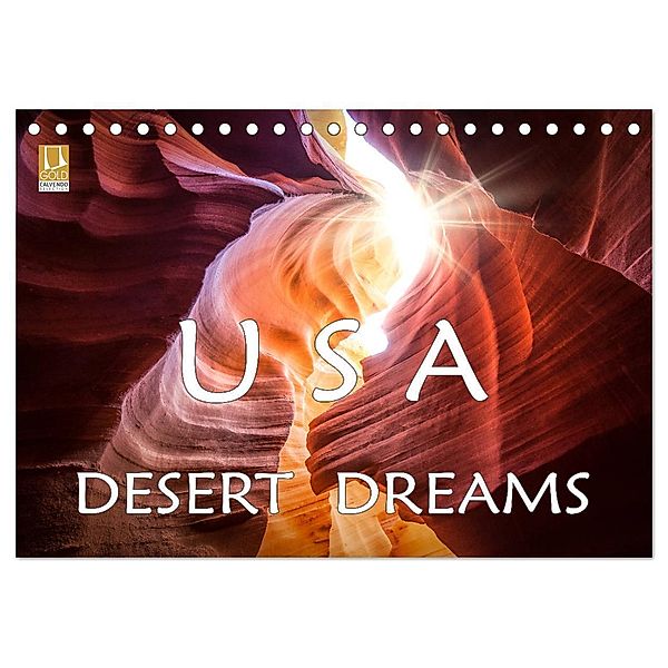 USA Desert Dreams (Tischkalender 2025 DIN A5 quer), CALVENDO Monatskalender, Calvendo, Oliver Jerneizig