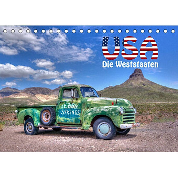 USA - Die Weststaaten (Tischkalender 2022 DIN A5 quer), Michael Matziol