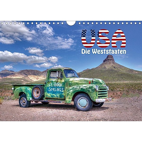 USA - Die Weststaaten (Wandkalender 2020 DIN A4 quer), Michael Matziol