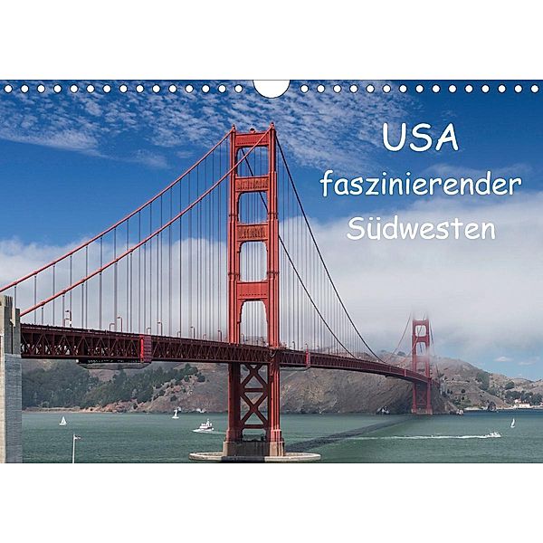 USA - faszinierender Südwesten / CH-Version (Wandkalender 2021 DIN A4 quer), Andrea Potratz