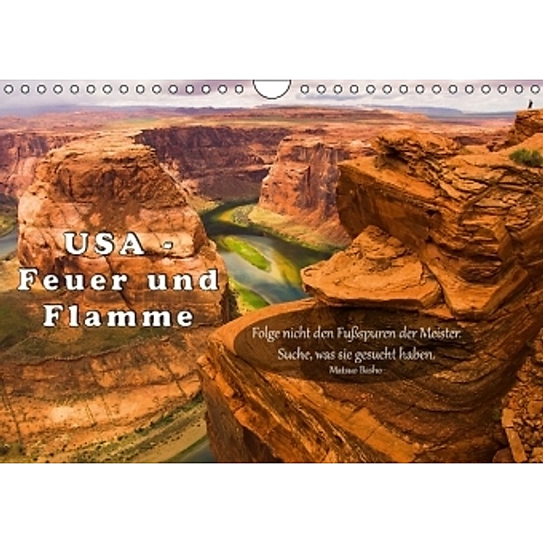 USA - Feuer und Flamme (Wandkalender 2016 DIN A4 quer), Alexandra Burdis