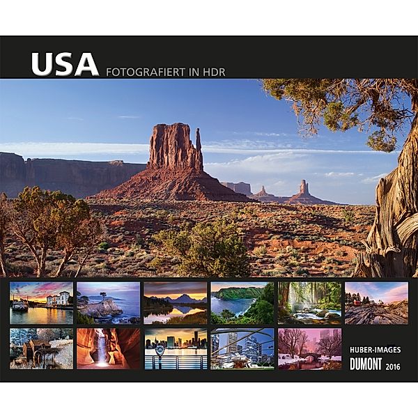 USA - Fotografiert in HDR, Fotokunst-Kalender 2016