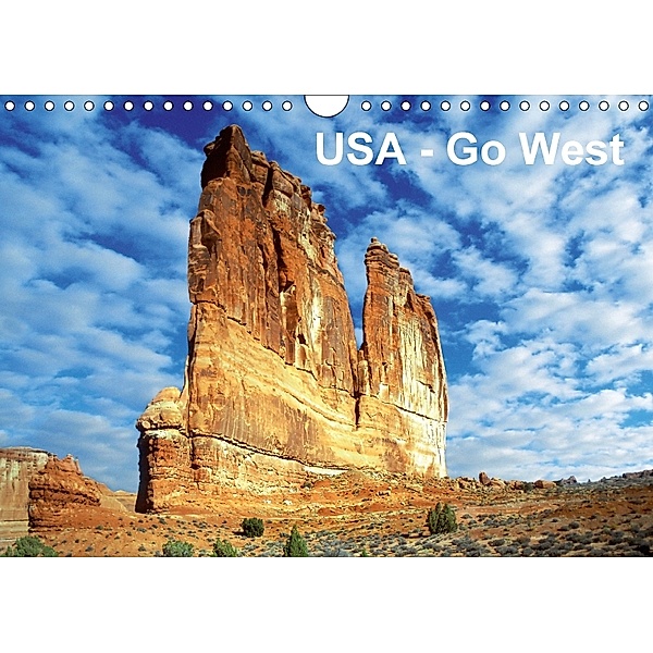USA - Go West (Wandkalender 2018 DIN A4 quer)