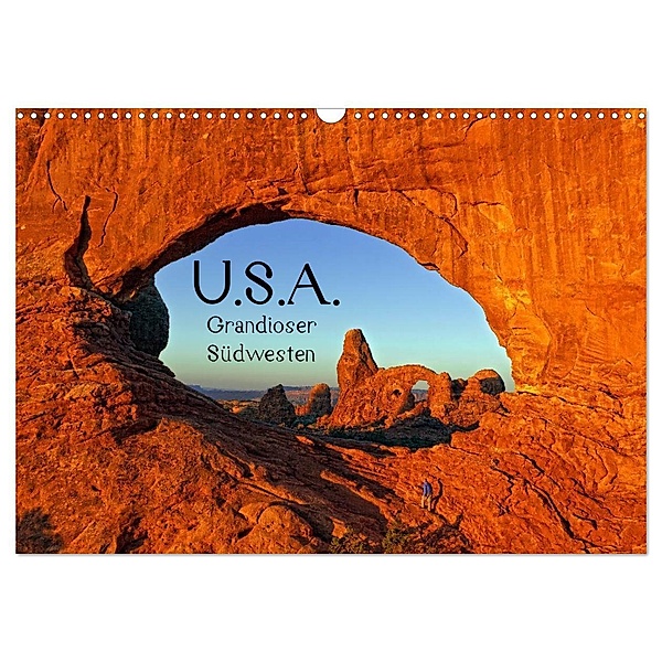 USA - Grandioser Südwesten (Wandkalender 2024 DIN A3 quer), CALVENDO Monatskalender, Michael Voß