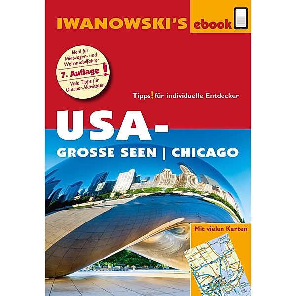USA-Große Seen / Chicago - Reiseführer von Iwanowski / Reisehandbuch, Marita Bromberg, Dirk Kruse-Etzbach