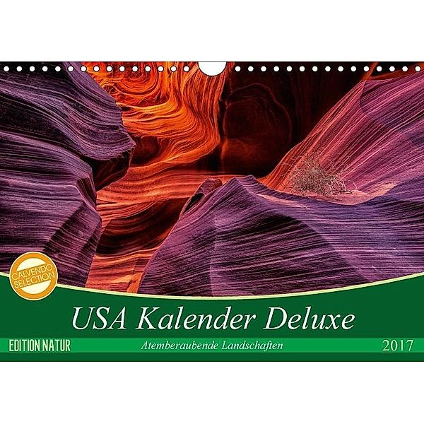 USA Kalender Deluxe (Wandkalender 2017 DIN A4 quer), Patrick Leitz