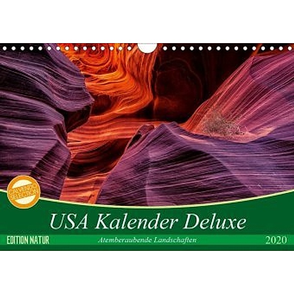 USA Kalender Deluxe (Wandkalender 2020 DIN A4 quer), Patrick Leitz