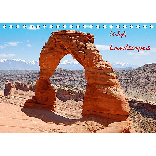 USA Landscapes (Tischkalender 2020 DIN A5 quer), C. J. Cibella