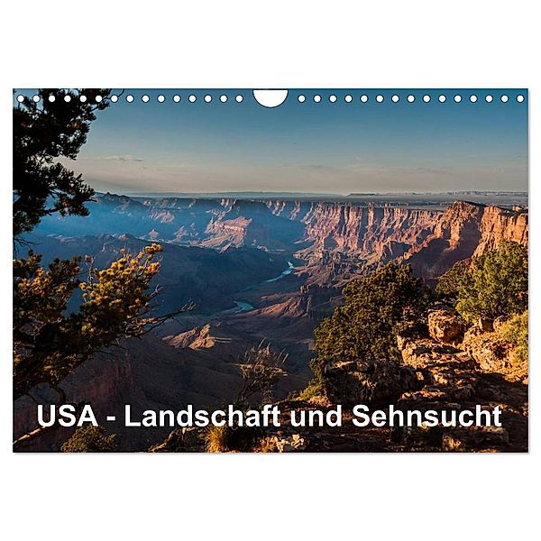 USA - Landschaft und Sehnsucht (Wandkalender 2024 DIN A4 quer), CALVENDO Monatskalender, Thomas Jansen