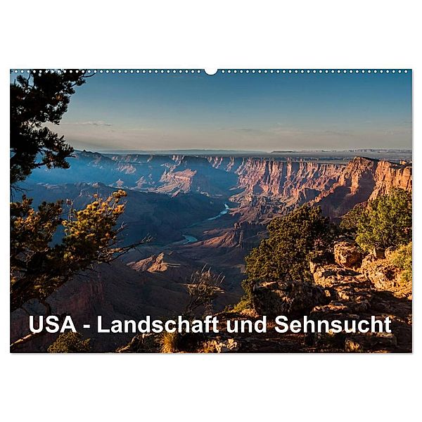 USA - Landschaft und Sehnsucht (Wandkalender 2025 DIN A2 quer), CALVENDO Monatskalender, Calvendo, Thomas Jansen