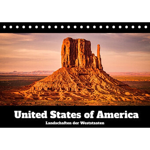 USA: Landschaften der Weststaaten (Tischkalender 2023 DIN A5 quer), Dennis Westermann