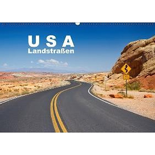 USA Landstraßen (Wandkalender 2015 DIN A2 quer), Melanie Viola