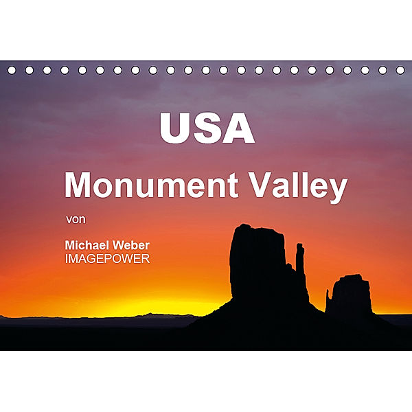 USA - Monument Valley (Tischkalender 2019 DIN A5 quer), Michael Weber