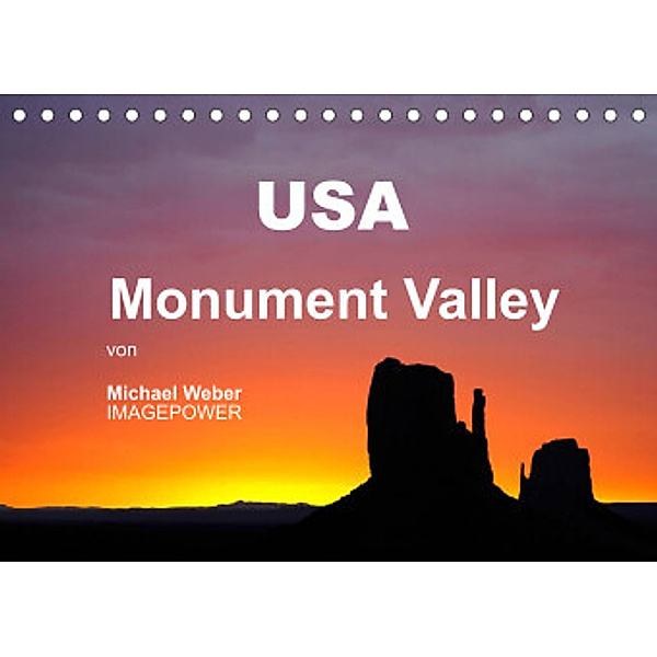 USA - Monument Valley (Tischkalender 2022 DIN A5 quer), Michael Weber