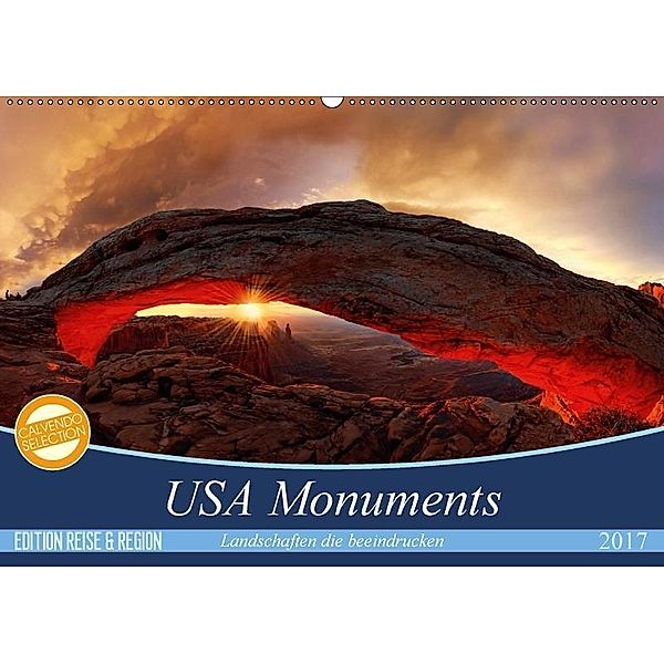 USA Monuments - Landschaften die beeindrucken (Wandkalender 2017 DIN A2 quer), Michael Rucker