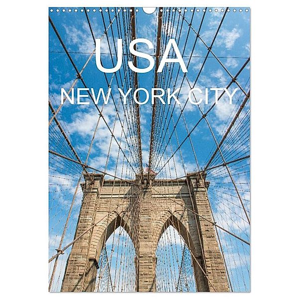 USA - New York City (Wandkalender 2024 DIN A3 hoch), CALVENDO Monatskalender, pixs:sell