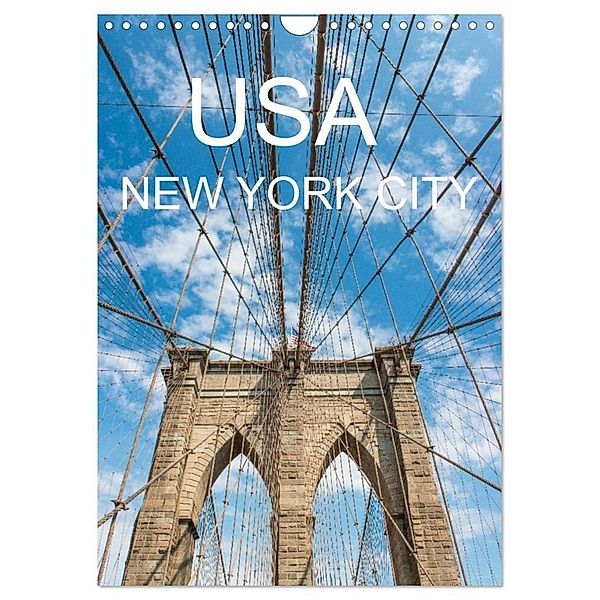 USA - New York City (Wandkalender 2024 DIN A4 hoch), CALVENDO Monatskalender, pixs:sell