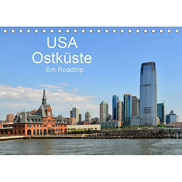 USA Ostküste Ein Road Trip (Tischkalender 2019 DIN A5 quer), N N