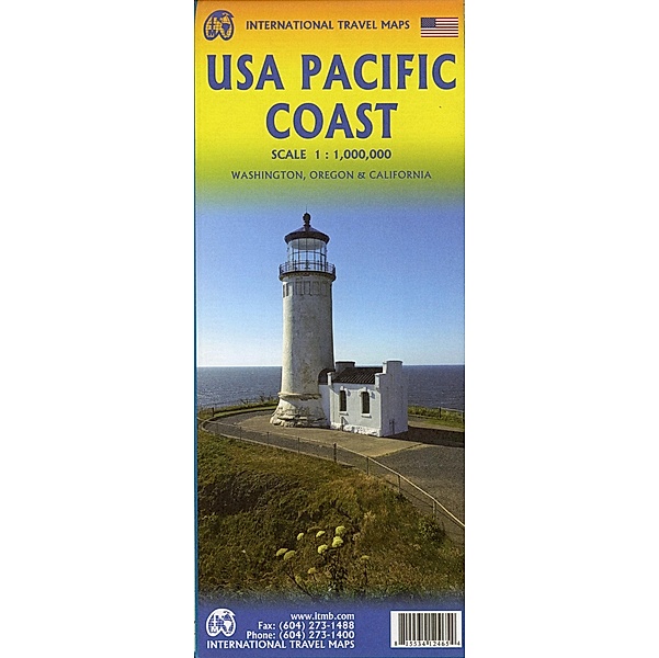 USA Pacific Coast 1 : 1 000 000