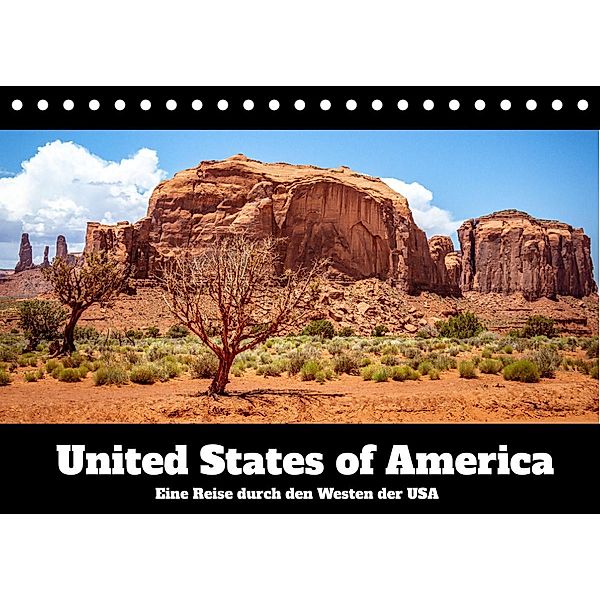 USA - Panoramareise durch den Westen (Tischkalender 2022 DIN A5 quer), Dennis Westermann