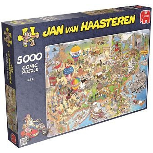 USA (Puzzle), Jan Van Haasteren