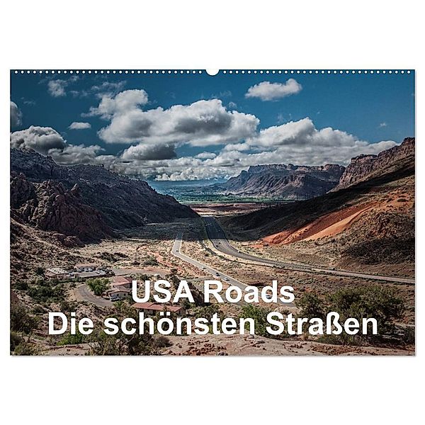 USA Roads (Wandkalender 2024 DIN A2 quer), CALVENDO Monatskalender, Thomas Jansen