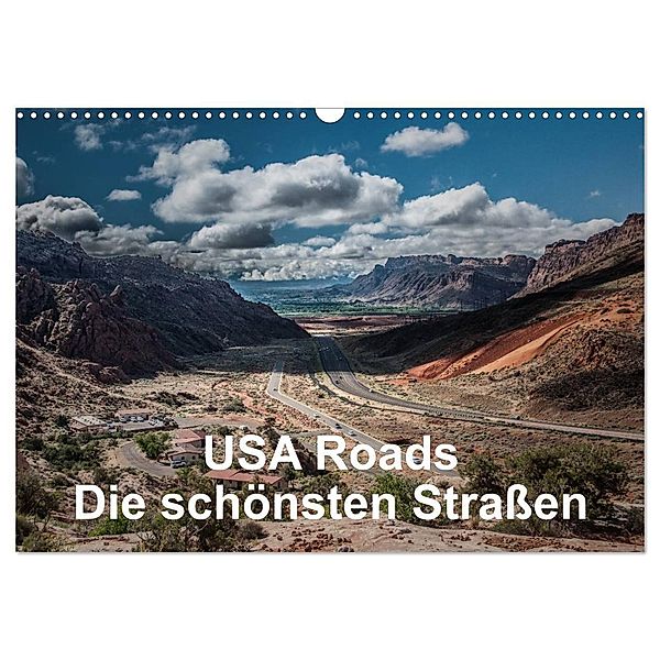 USA Roads (Wandkalender 2024 DIN A3 quer), CALVENDO Monatskalender, Thomas Jansen