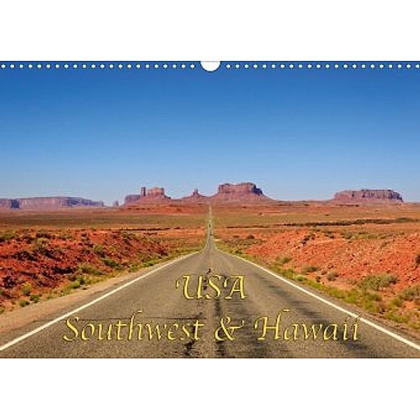 USA Southwest & Hawaii (Wandkalender 2020 DIN A3 quer), Dominik Wigger