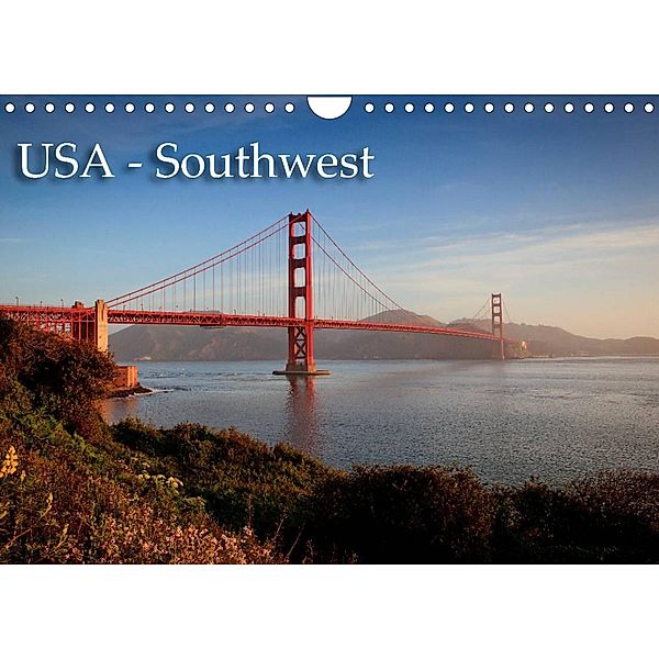 USA - Southwest (Wandkalender 2023 DIN A4 quer), Dominik Wigger