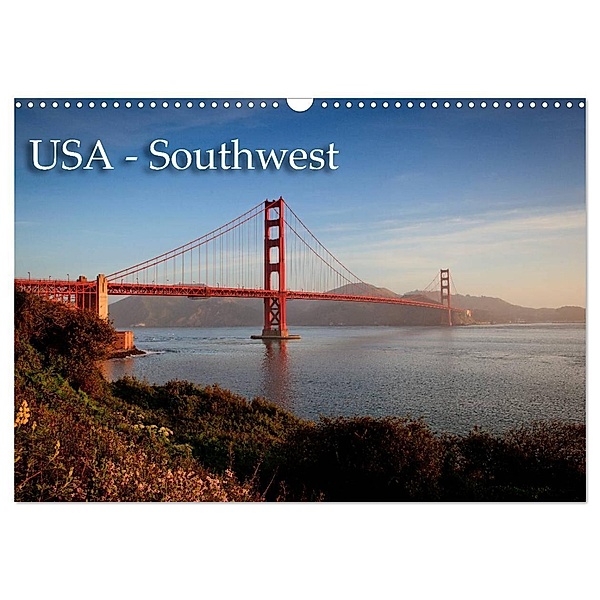 USA - Southwest (Wandkalender 2024 DIN A3 quer), CALVENDO Monatskalender, Dominik Wigger