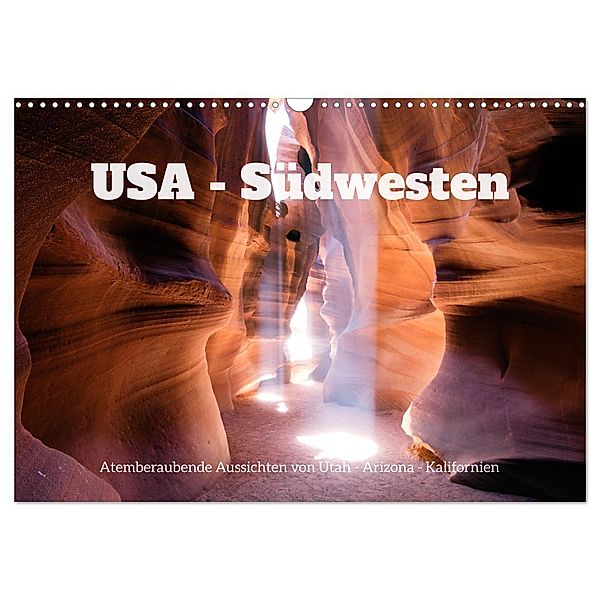 USA Südwesten - Atemberaubende Aussichten (Wandkalender 2024 DIN A3 quer), CALVENDO Monatskalender, Matteo Colombo