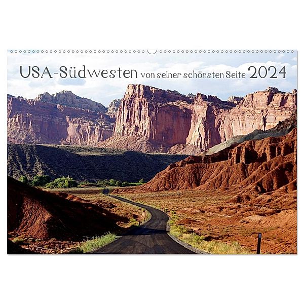 USA-Südwesten von seiner schönsten Seite 2024 (Wandkalender 2024 DIN A2 quer), CALVENDO Monatskalender, Christian Döbler