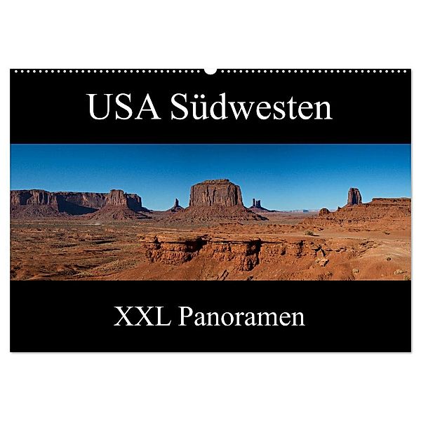 USA Südwesten - XXL Panoramen (Wandkalender 2024 DIN A2 quer), CALVENDO Monatskalender, Juergen Schonnop