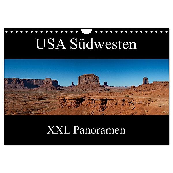 USA Südwesten - XXL Panoramen (Wandkalender 2024 DIN A4 quer), CALVENDO Monatskalender, Juergen Schonnop