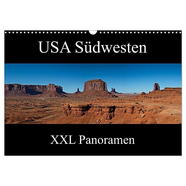 USA Südwesten - XXL Panoramen (Wandkalender 2024 DIN A3 quer), CALVENDO Monatskalender, Juergen Schonnop