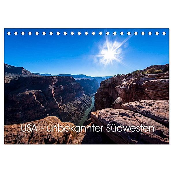 USA - unbekannter Südwesten (Tischkalender 2024 DIN A5 quer), CALVENDO Monatskalender, Monika Schöb