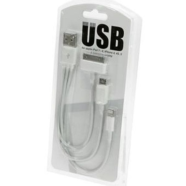 USB Ladekabel für iPad, iPhone 4-5s