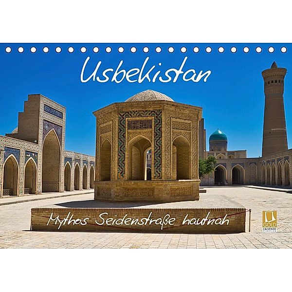 Usbekistan Mythos Seidenstraße hautnah (Tischkalender 2020 DIN A5 quer), Michael Kurz