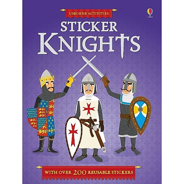 Usborne Activities / Sticker Knights, Kate Davies