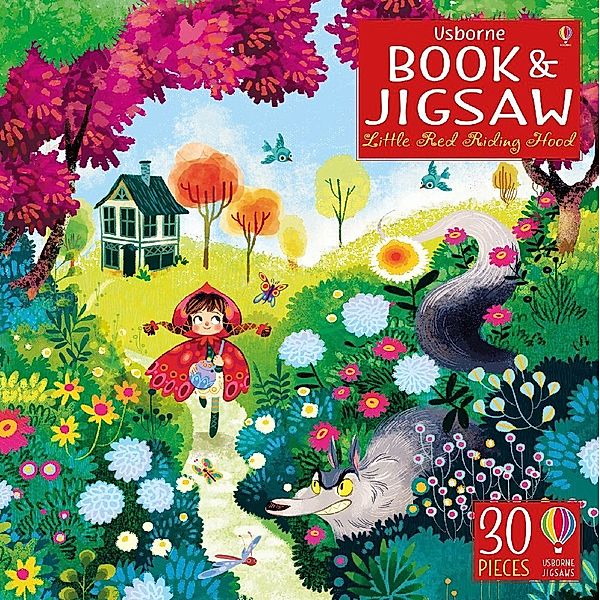 Usborne Publishing Usborne Book and Jigsaw Little Red Riding Hood, Rob Lloyd Jones