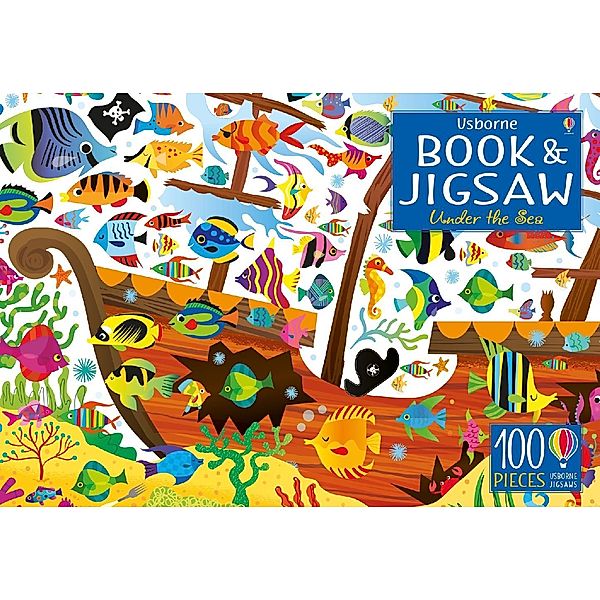 Usborne Publishing Usborne Book and Jigsaw Under the Sea, Kirsteen Robson