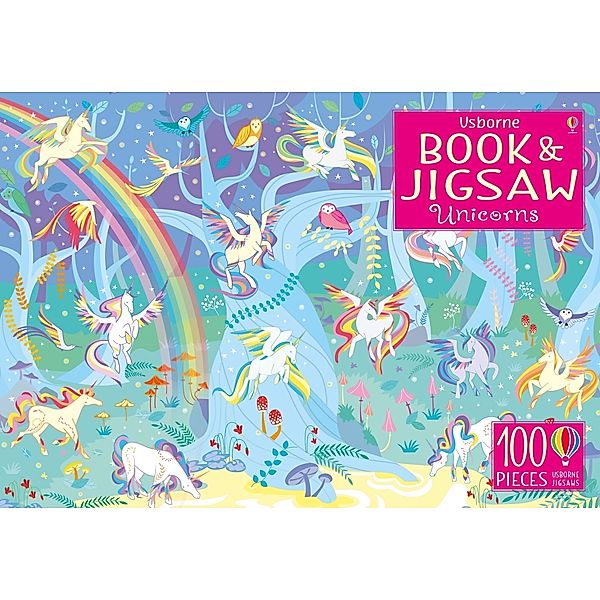 Usborne Publishing Usborne Book and Jigsaw Unicorns, Sam Smith