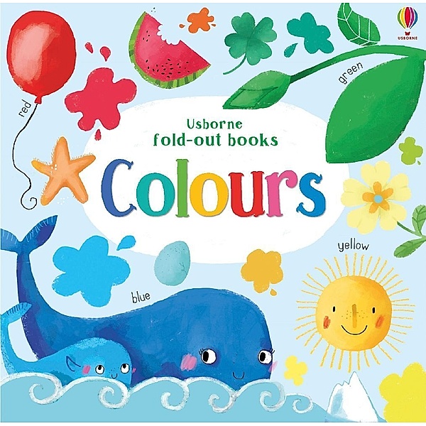 Usborne fold-out books / Colours, Fiona Watt