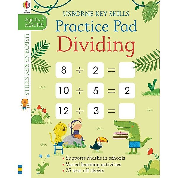 Usborne Key Skills / Dividing Practice Pad 6-7, Simon Tudhope