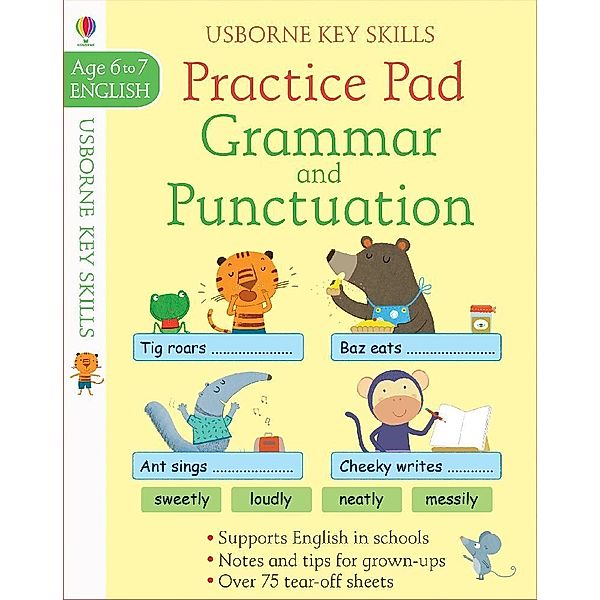 Usborne Key Skills / Grammar & Punctuation Practice Pad 6-7, Kirsteen Robson