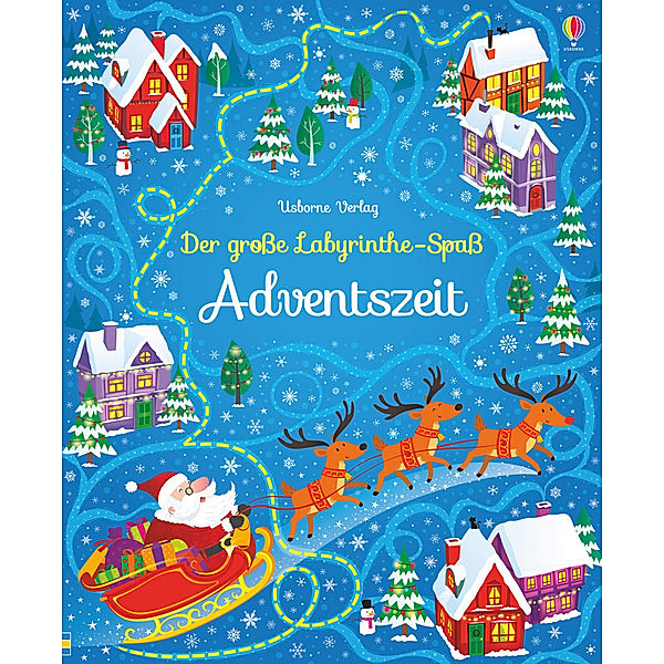 Usborne Labyrinthe-Bücher / Der grosse Labyrinthe-Spass: Adventszeit, Sam Smith