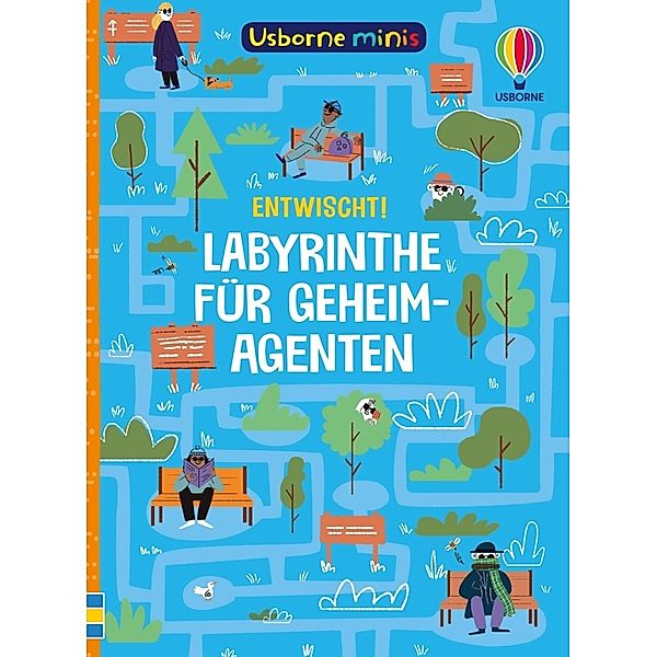 Usborne Minis: Entwischt! Labyrinthe für Geheimagenten