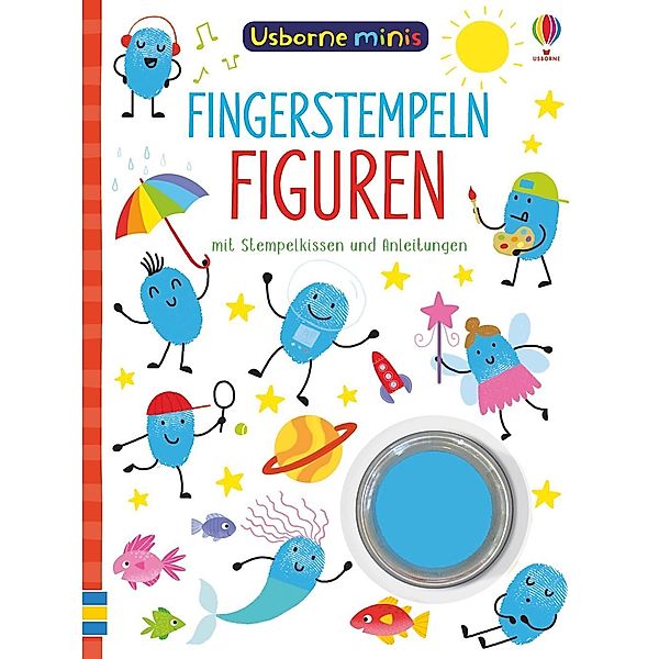 Usborne Minis: Fingerstempeln Figuren, Sam Smith