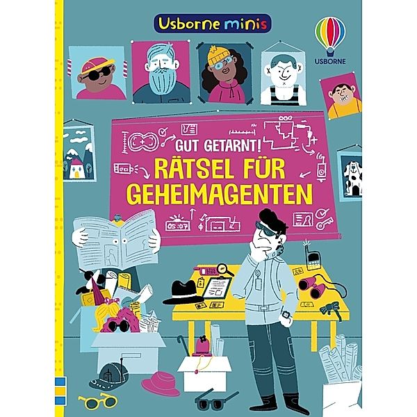 Usborne Minis: Gut getarnt! Rätsel für Geheimagenten