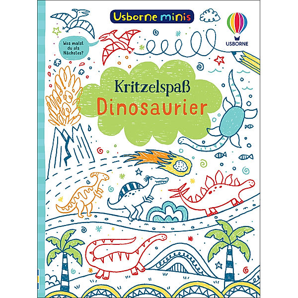 Usborne Minis: Kritzelspaß Dinosaurier, Simon Tudhope